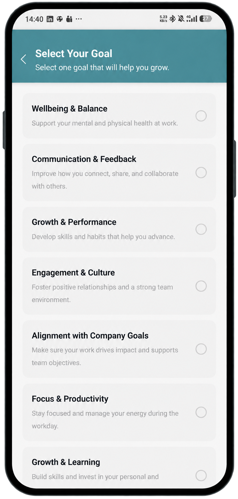 AdvanceYou employee app displayed on a phone